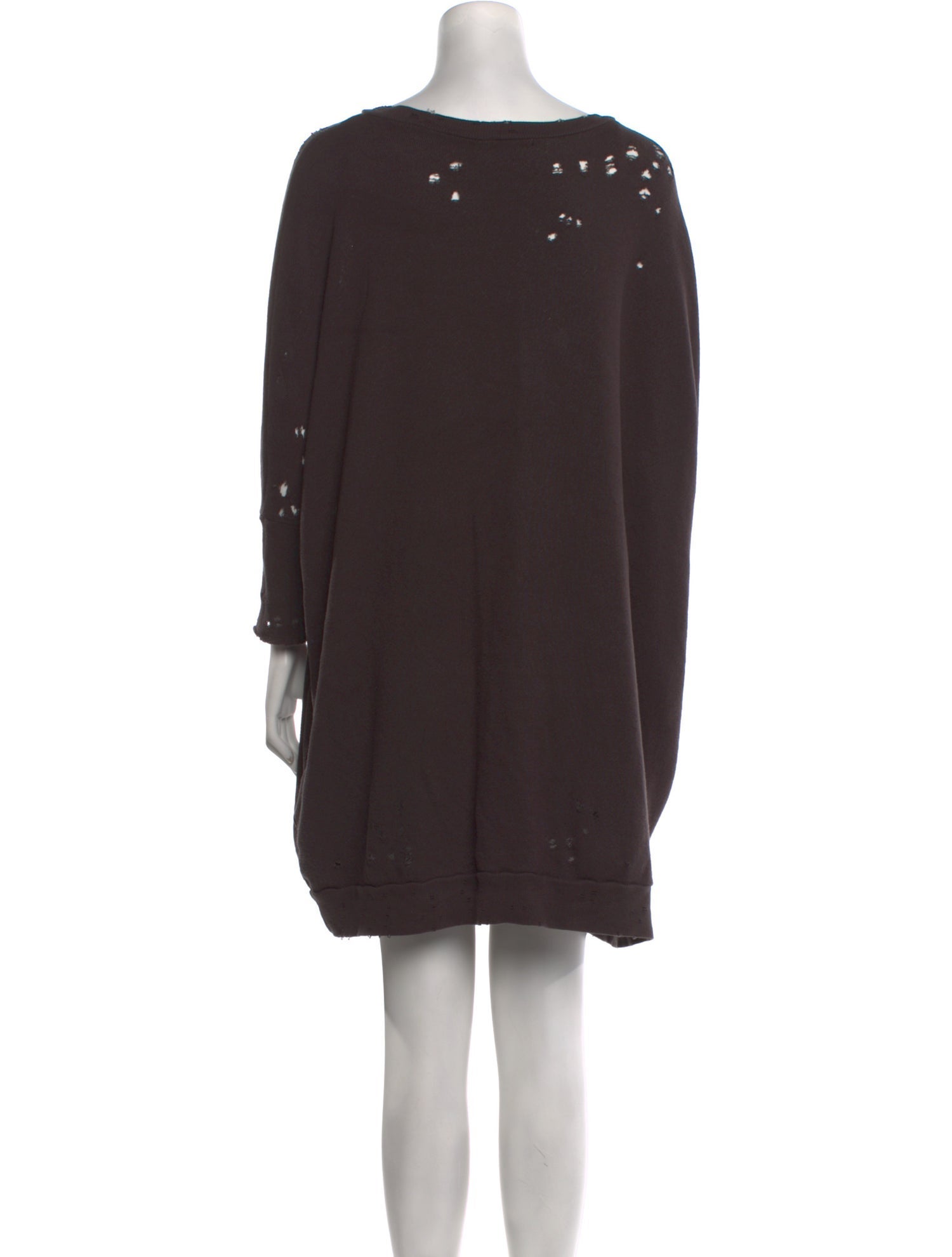 R13 Bateau Neckline Mini Dress